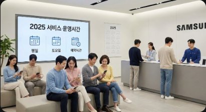2025년 삼성전자 서비스센터 운영시간 완벽 가이드: 토요일, 점심시간 및 방문 예약 꿀팁